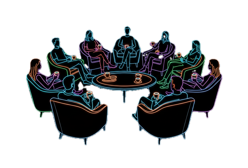 Форум-группа в процессе работы